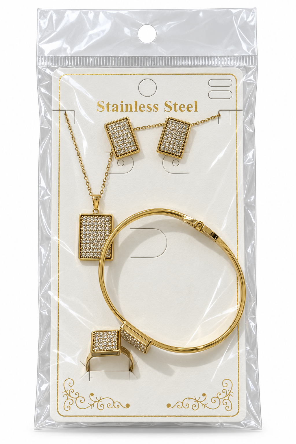 Stainless Steel Jewellery Set