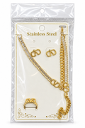 Stainless Steel Jewellery Set